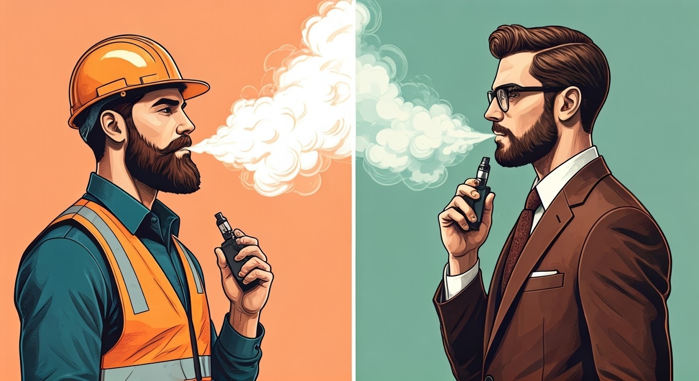 La vape est-elle de gauche ou de droite ?