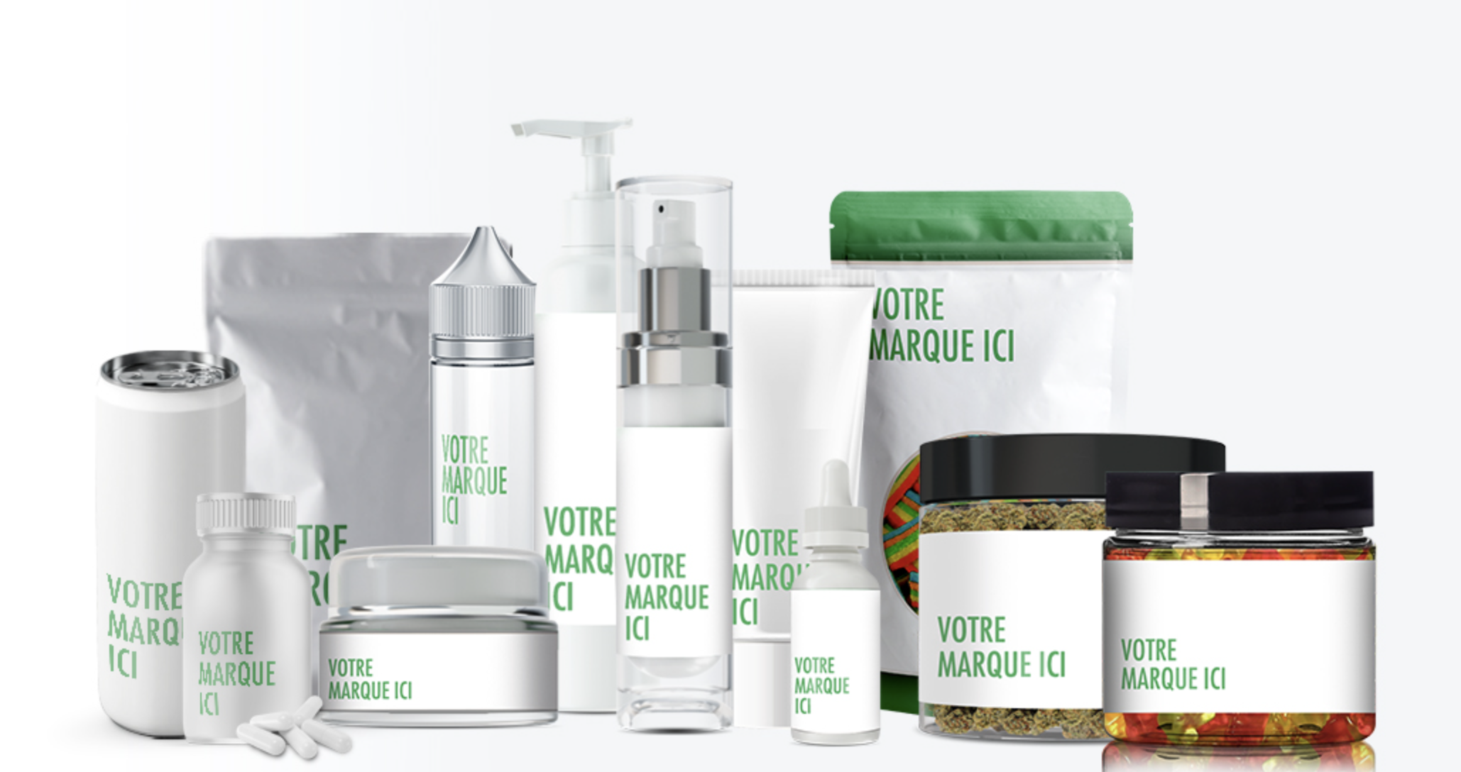 Marques blanches – Laboratoire Greenmed