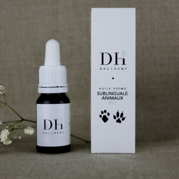 Huile CBD 5 % Animaux – Deli Hemp