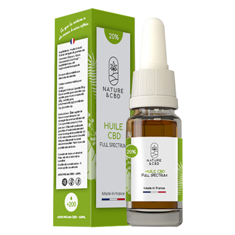 Nature & CBD – Huile CBD 20 %