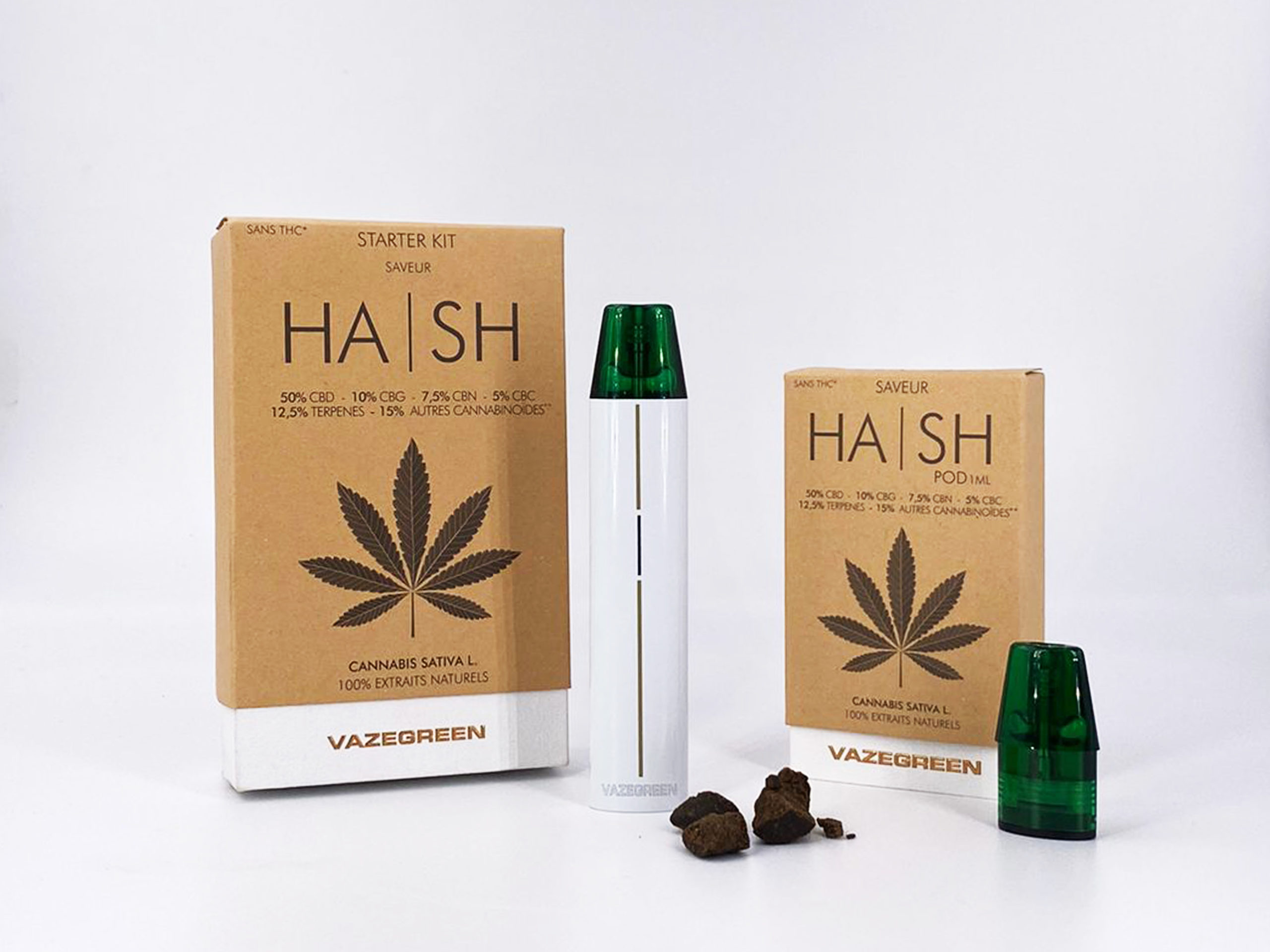 Vazegreen – Starter Kit Hash et Weed