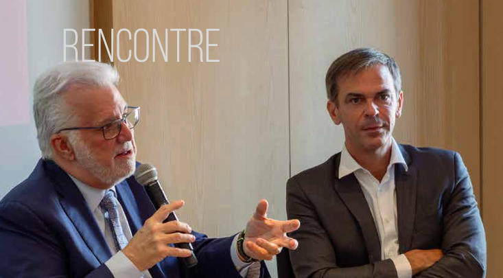 Rencontre entre Olivier Véran et Philippe Couillard