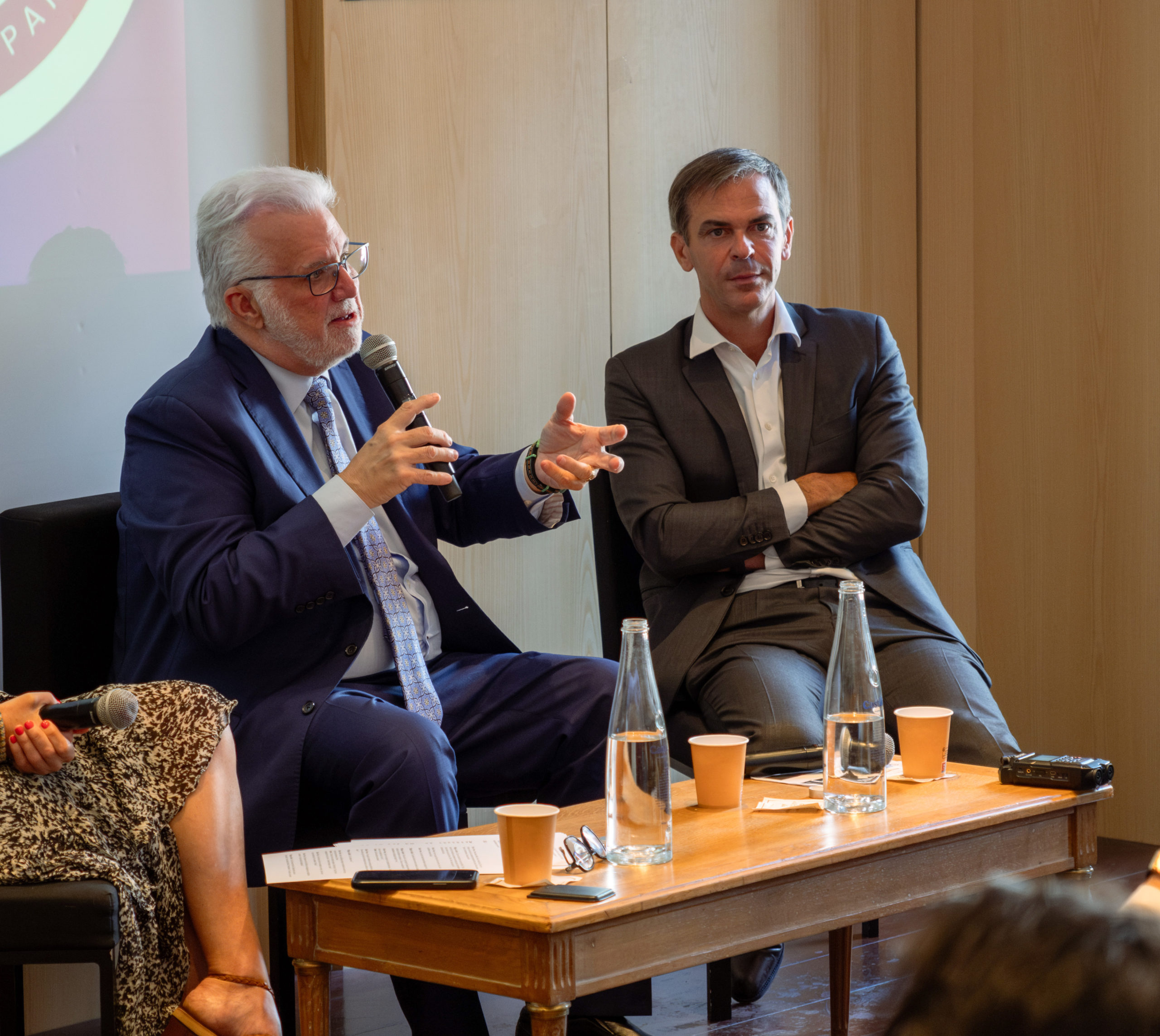 Rencontre entre Olivier Véran et Philippe Couillard