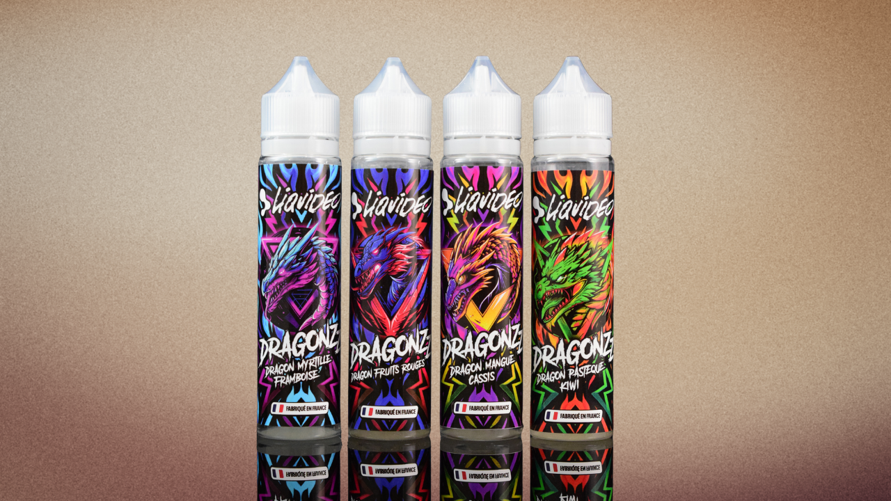 Liquideo – Gamme Dragonzz