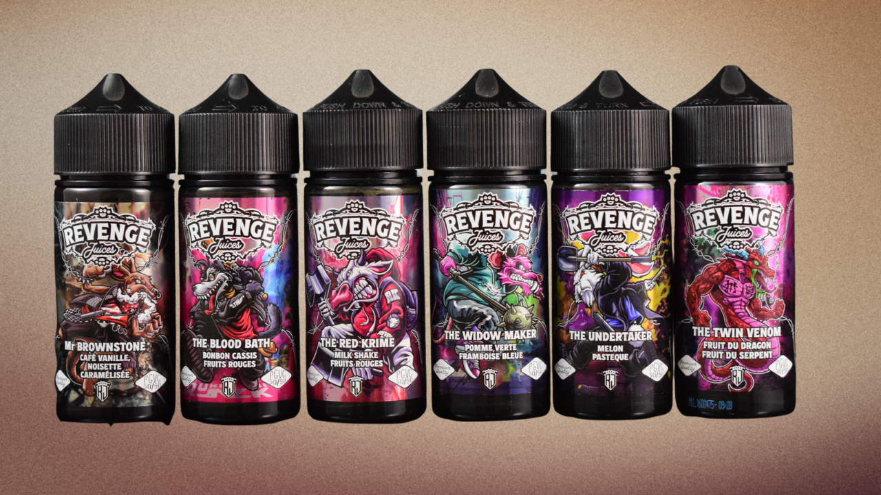 Revenge Juice : e-liquides fruités et gourmands