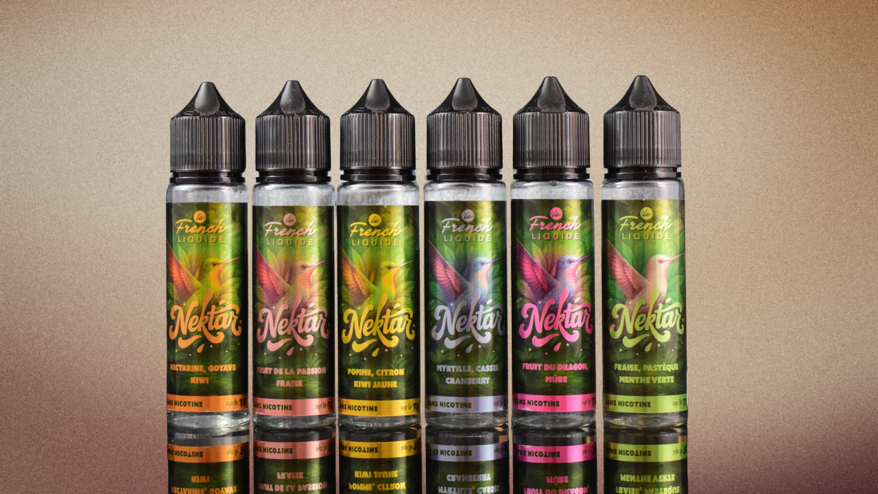 Le French Liquide Nektar : e-liquides français fruités et savoureux