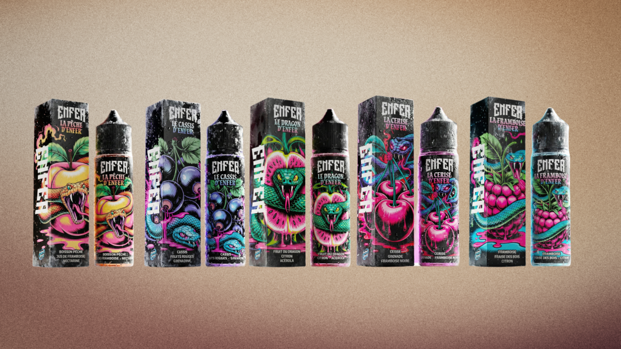 VAPE 47 – Gamme Les Fruits d’Enfer : des e-liquides fruités et ultra frais