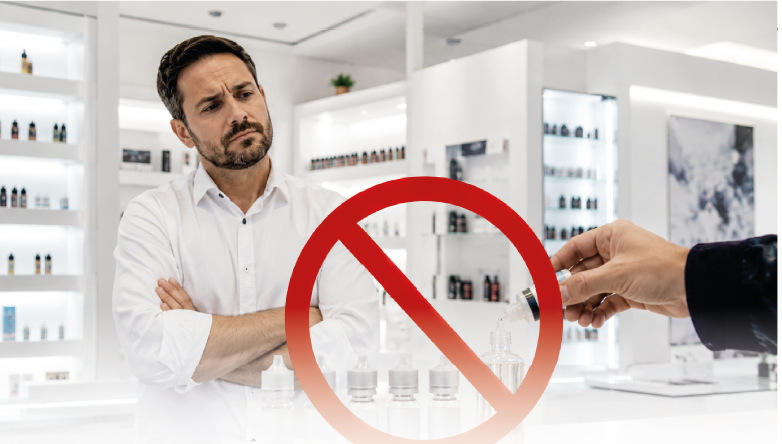 Interdiction des recharges de nicotine en boutique : Une loi qui combat des moulins à vent !