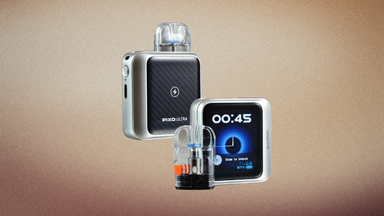 Aspire Pixo Ultra : Quand le pod devient tactile