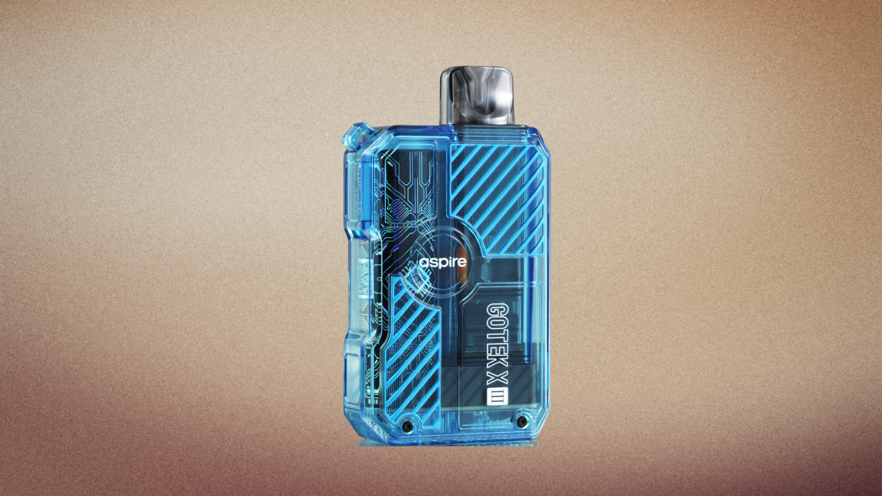Aspire Gotek X3 : La simplicité qui se voit