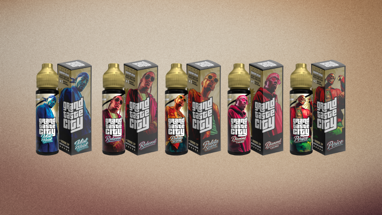 Grand Taste City par Cloud Vapor : Un polar fruité